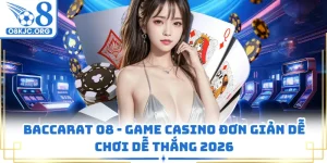 Baccarat O8 - Game Casino Đơn Giản Dễ Chơi Dễ Thắng 2026